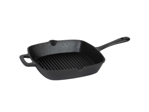 Patelnia żeliwna grillowa Bona Emalia Rybnik 26 cm