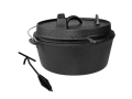 Garnek żeliwny Dutch Oven Emalia Rybnik 31.5 cm