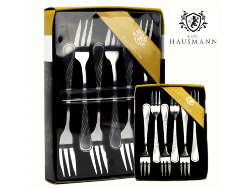 Komplet widelczyków do ciasta 6 szt. Eveline Karl Hausmann