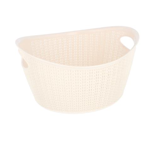 Koszyk Knit Owalny Biały Ucsan 9 l