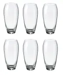 BOHEMIA Zestaw SZKLANKI Komplet 6 Szklanek Do Piwa Napojów Wody 470 ml