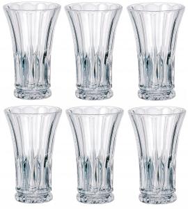 BOHEMIA WELLINGTON Zestaw Komplet 6 Szklanek Do Napojów SZKLANKI 340 ml