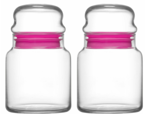 Komplet 2 pojemników z pokrywkami 890 ml Sera LAV 