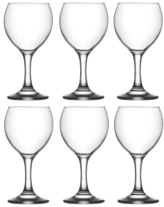 LAV MISKET Kieliszki Komplet 6 Szt. Zestaw Kieliszków Do Wina Wody 210 ml