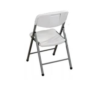 Krzesło cateringowe białe składane ogrodowe