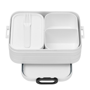 Lunchbox pojemnik na żywność składany biały