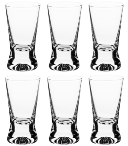 KROSNO SHOT Kieliszki Komplet 6 szt. Kieliszków Do Wódki Likieru 6 x 25 ml