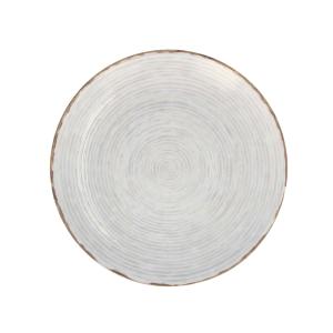 LUBIANA Talerz Deserowy Porcelanowy Płytki 20,5 cm KERA JET 9015 RAYADO 2