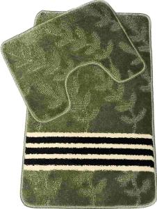 Komplet 2 miękkich dywaników łazienkowych antypoślizgowych 50x80 + 50x40 cm