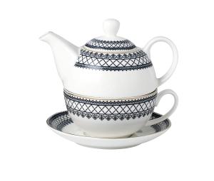 LIVELLO Porcelanowy czajniczek 400 ml z filiżanką 250 ml