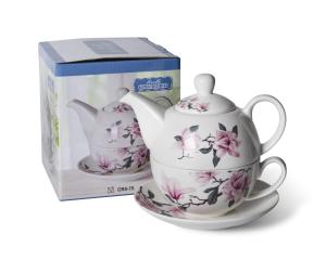 LIVELLO Porcelanowy czajniczek 400 ml z filiżanką 250 ml