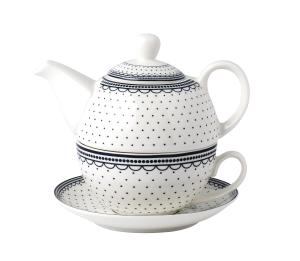 LIVELLO Porcelanowy czajniczek 400 ml z filiżanką 250 ml