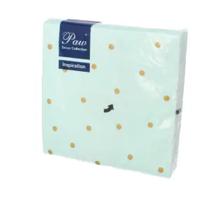KOMPLET 20 SERWETEK SERWETKI PAW LUNCH 33/33 INSPIR.SDL200269 ZIEL.KRO