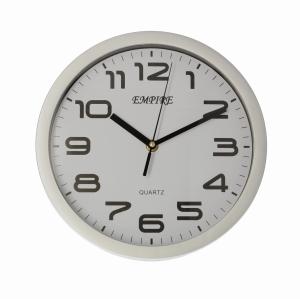 LIVELLO Zegar ścienny plastikowy pływający sekundnik 25,3*25,3*4 cm