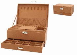 Livello SZKATUŁKA NA BIŻUTERIĘ KUFEREK ORGANIZER PUDEŁKO BOX ETUI 240 x 170