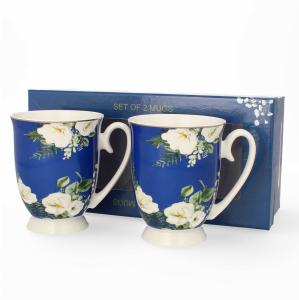 2 x Kubek Porcelanowy Do Kawy Herbaty 350 ml Zestaw Na Prezent LIVELLO