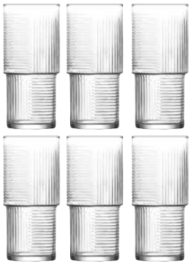 LAV HELEN Zestaw Komplet 6 Szklanek Do Napojów Wody Soków SZKLANKI 515 ml