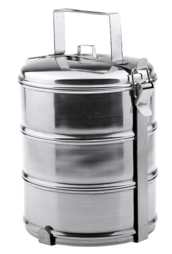 Menażka nierdzewna 3 el. 3 x 1,1 l