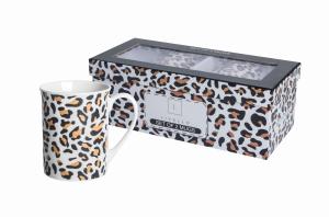 2 x Kubek Porcelanowy Do Kawy Herbaty 350 ml Zestaw Na Prezent LIVELLO