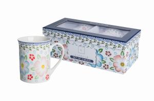2 x Kubek Porcelanowy Do Kawy Herbaty 350 ml Zestaw Na Prezent LIVELLO
