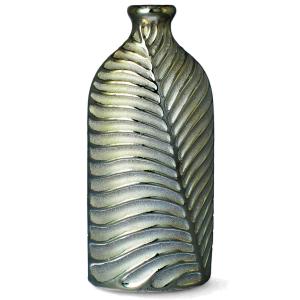 LIVELLO Wazon Na Kwiaty Ceramiczny Dekoracyjny Nowoczesny 25,5 cm ZŁOTY