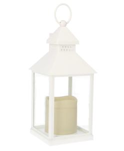 LIVELLO Lampion LED Latarnia Świecznik Znicz na Baterie Latarenka 24 cm