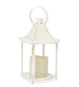 LIVELLO Lampion LED Latarnia Świecznik Znicz na Baterie Latarenka 22 cm