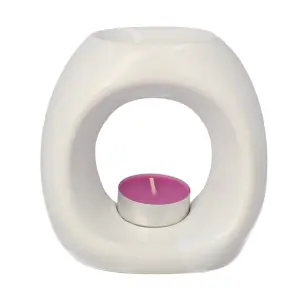 KOMINEK DO OLEJKÓW AROMATERAPII ZAPACHOWY CERAMICZNY WOSKÓW TEALIGHT 7CM