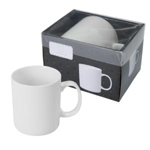 Livello Kubek porcelanowy JUMBO 670 ml biały duży do kawy herbaty z uchem