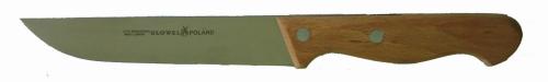 GLOWEL Nóż rzeźniczy 14cm DREWNO