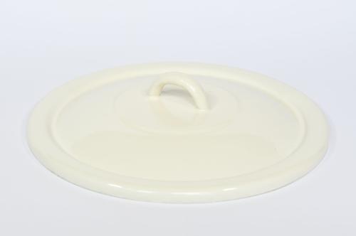 ELO POL Pokrywa emaliowana kremowo pastelowa 22 cm