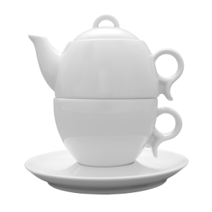 LUBIANA BOLA FILIŻANKA ZE SPODKIEM ZESTAW DO HERBATY KAWY 280 ml 16,5 cm