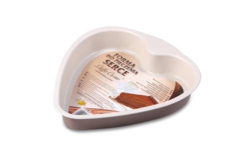 SNB Forma do pieczenia SERCE CAFFE CREME