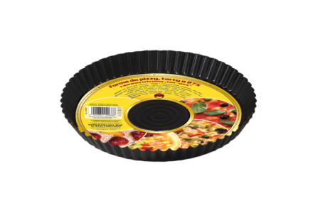 SNB Forma do pizzy 20 cm CZARNA
