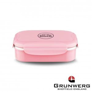 Owalny pojemnik PIKNIK różowy - Pioneer