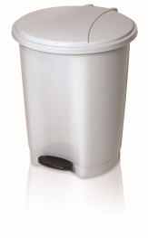 UCSAN Kosz okrągły z wiadrem i pedałem 28 l