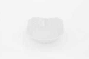 Salaterka kwadratowa Rococo Biały Ćmielów 24 cm