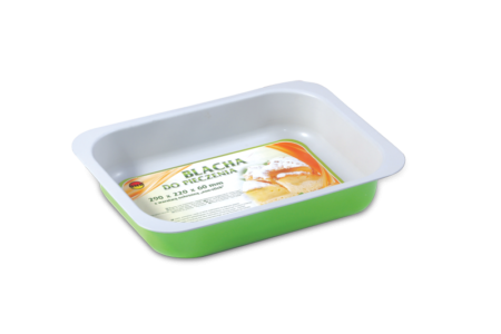 SNB Blacha tłoczona ZIELONO - SZARA