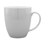 LUBIANA ROMA-ET0 Kubek Do Kawy Herbaty Porcelanowy Biały Ceramiczny 400 ml