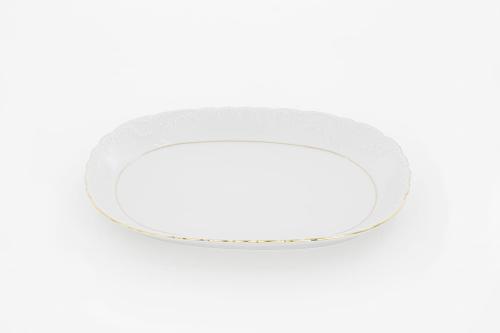 ĆMIELÓW Półmisek owalny 33 cm ROCOCO 3604