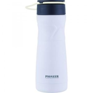 Kubek termiczny z zaparzaczem Sport 450 ml biały - Grunwerg