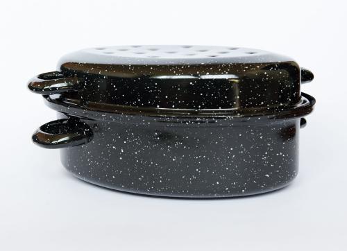 ELO POL Brytfanna emaliowana owalna 8 l