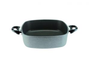 Patelnia tytanowa kwadratowa 26cm/26cm/8cm, indukcja - SKK