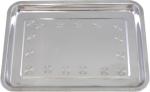 Taca gastronomiczna prostokątna ze stali nierdzewnej 60 cm