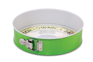 Tortownica 24 cm Zielono-szara SNB