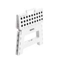 Taboret składany 22,5 cm Biały EasyForm