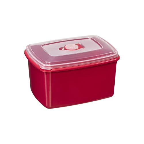 Pojemnik na żywność 2,3 L Top Box Micro Czerwony PLAST TEAM