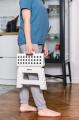 Taboret składany 22,5 cm Biały EasyForm