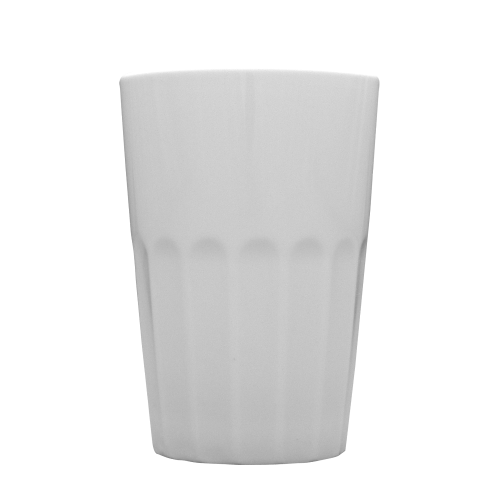 LUBIANA Kubek ryflowany bez ucha 400 ml HEL 0625