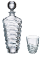 BOHEMIA Karafka 700 ml + 6 szklanek 280 ml WAVE
